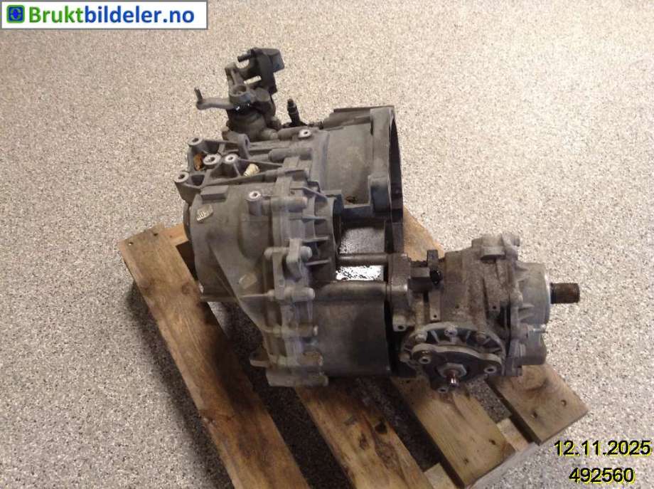 Girkasse manuell 6-trinn til VW Tiguan 2007-2011 (Type I, Fase 1)  (VOLKSWAGEN|0A6 300 044 N|KUG|)