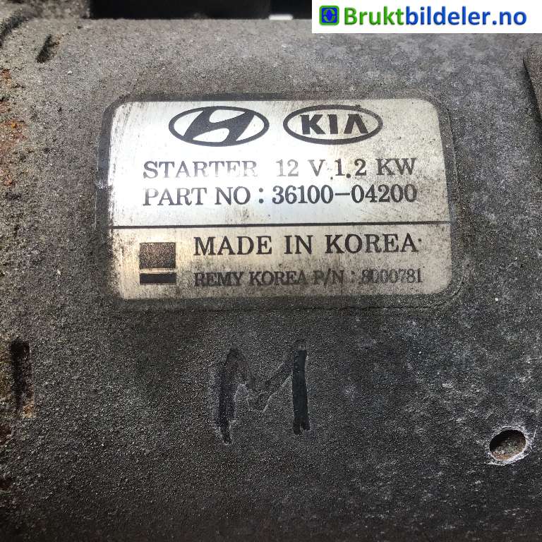 Starter til Kia Cee