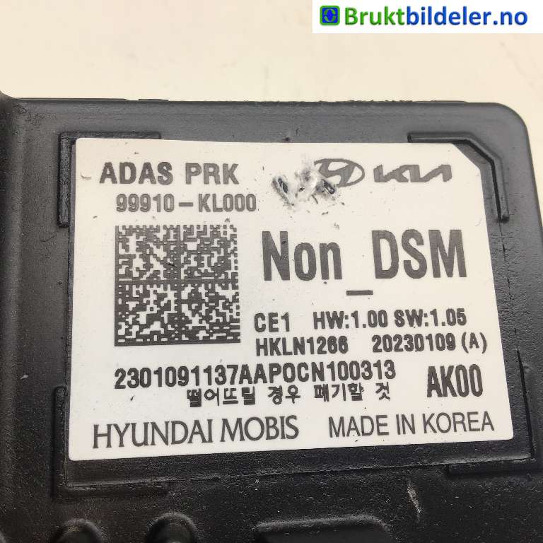 Styreenhet diverse til Hyundai Ioniq 6 2023-->>  (HYUNDAI|99910-KL000|20230109|)