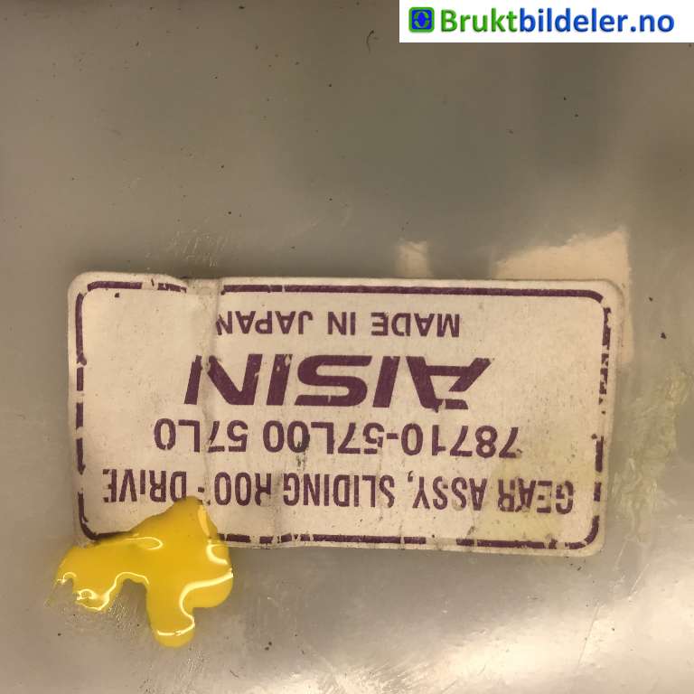 Takluke motor til Suzuki Kizashi 2010-2014 (SUZUKI|78710-57L00|)