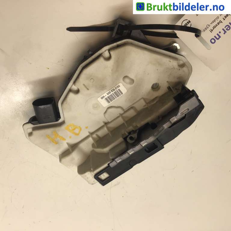 Låsekasse høyre bak til VW Tiguan 2007-2011 (Type I, Fase 1)  (VOLKSWAGEN|5N0 839 016 A|)