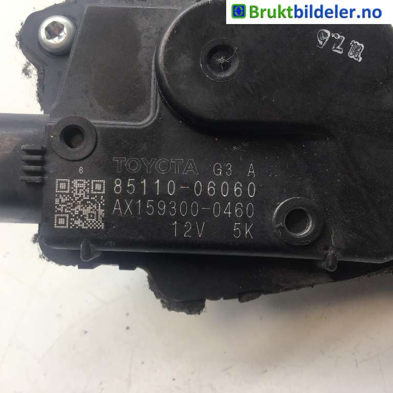 Viskermotor frontrute til Toyota Camry 2001-->> (TOYOTA|85110-06060|AX159300-0460|)