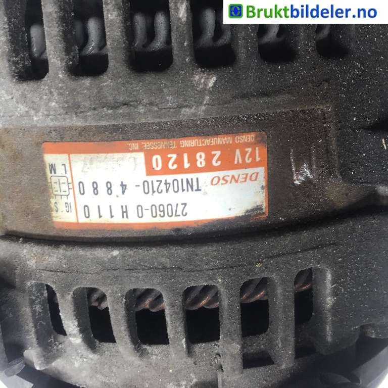Dynamo til Toyota Camry 2001-->>  (TOYOTA|27060-0H110|TN104210-4880|)