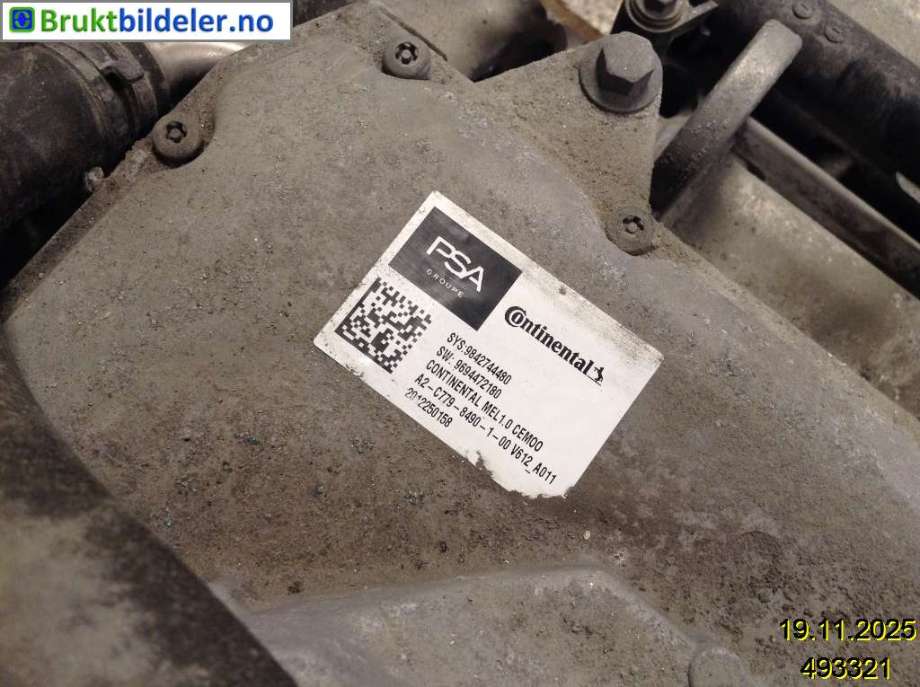 Motor elbil foran til Toyota Proace 2016-->> (Type II) (TOYOTA|9842744480|)