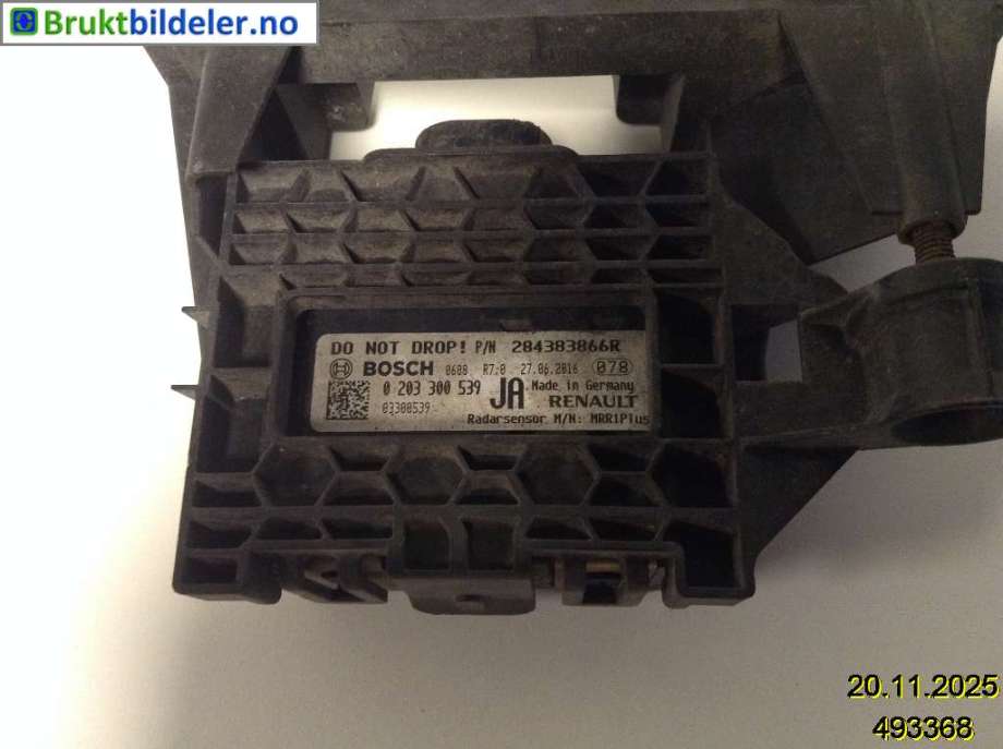 Sensor radar til Renault Kadjar 2015-->>  (RENAULT|284383866R|0 203 300 539|)