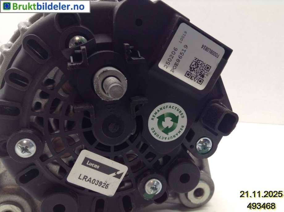 Dynamo til Renault Kadjar 2015-->> (RENAULT|)