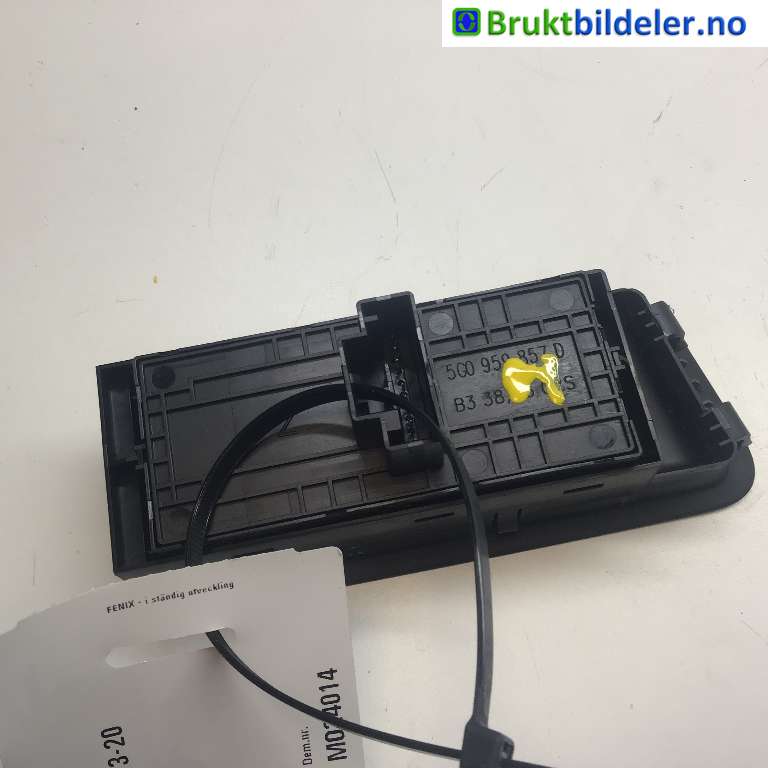 Bryter ruteheis til VW e-Golf 2017-2020 (Fase 2)  (VOLKSWAGEN|5G0 959 857 D|)