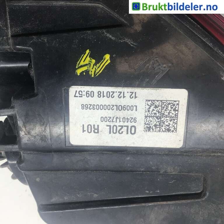 Baklykt venstre til Kia Cee