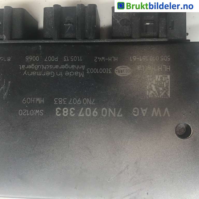 Styreenhet hengerfeste til VW Sharan 2010-->> (Type II)  (VOLKSWAGEN|7N0 907 383|3I001003|)