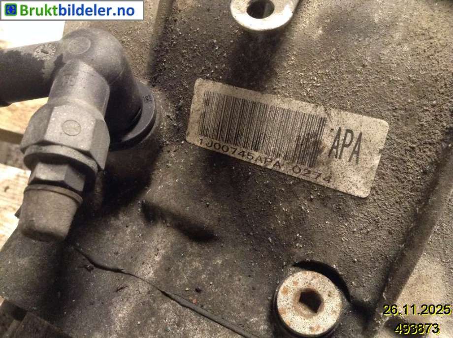 Girkasse manuell til Suzuki Swift 2011-2017  (SUZUKI|2400071830|APA|1J00745APA)