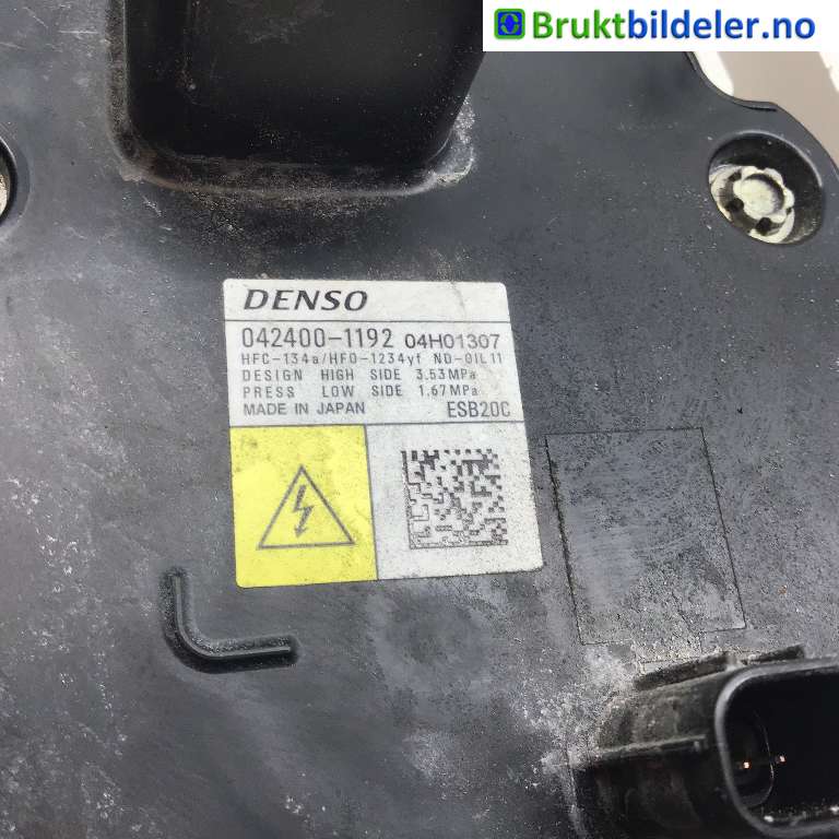 Aircondition kompressor til Toyota Corolla Cross 2022-->>  (TOYOTA|88370-12070|042400-1192|)