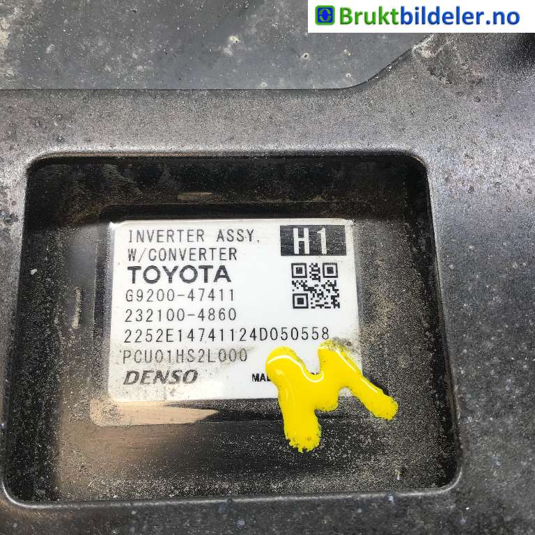 Inverter hybrid til Toyota Corolla Cross 2022-->>  (TOYOTA|G9200-47411|232100-4860|)