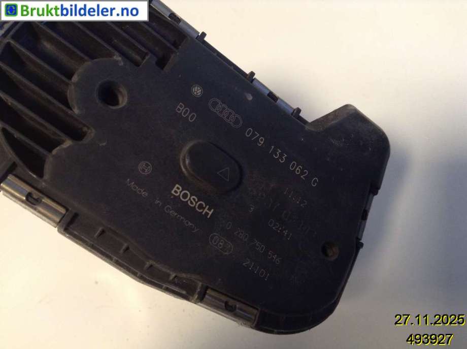 Spjeldhus til Audi A4 2007-2014 (Type IV) (B8) (B8) (AUDI|079 133 062 G|0 280 750 546|)