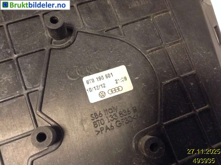 Luftfilterboks til Audi A4 2007-2014 (Type IV) (B8) (B8) (AUDI|8T0 133 836 B|8T0 129 600|8T0 133 844 A)