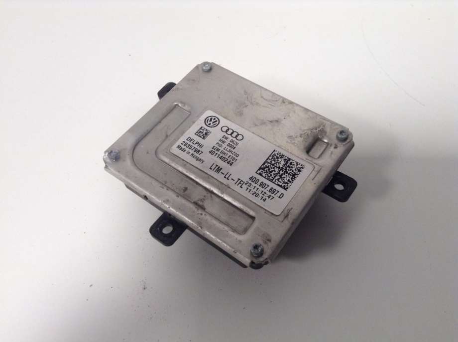 Styreenhet xenon/ballast til Audi A4 2007-2014 (Type IV) (B8) (B8) (AUDI|4G0 907 697 D|28357987|)
