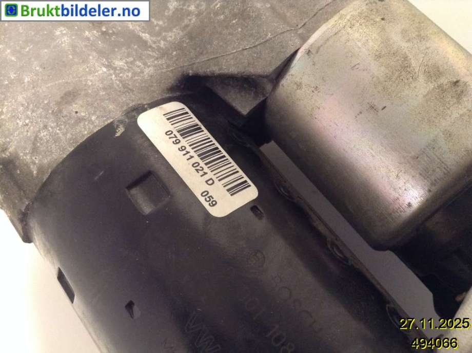 Starter til Audi A4 2007-2014 (Type IV) (B8) (B8) (AUDI|079 911 021 D|0 001 108 445|)