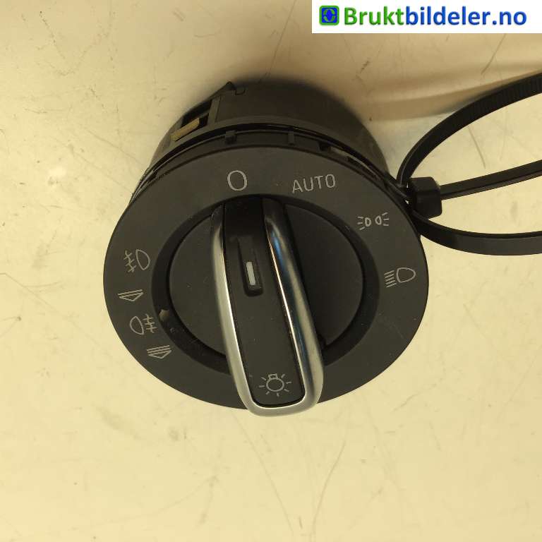 Bryter lys til Audi A6, 2008-2011 (Type III, Fase 2) (C6) (C6) (AUDI|4F1 941 531 D)