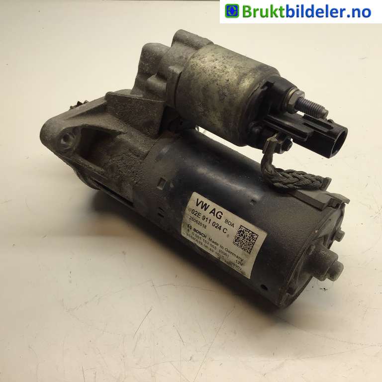 Starter diesel til VW Caddy 2015-2020 (Type III, Fase 3)  (VOLKSWAGEN|02E 911 024 C|0 001 153 005|)