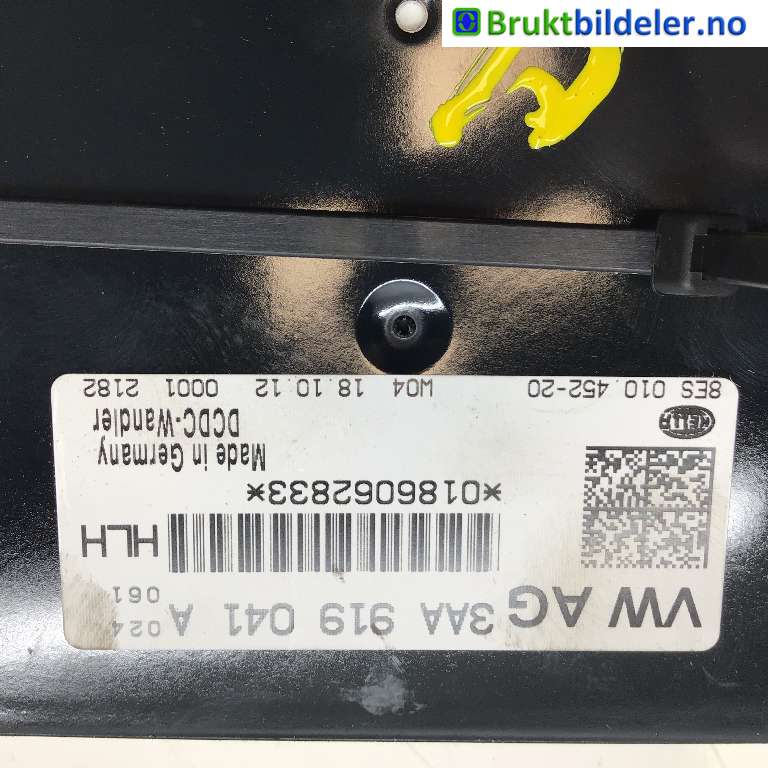 Styreenhet diverse til VW Transporter / Caravelle 2009-2015 (Fase 2) (T5) (T5) (VOLKSWAGEN|3AA 919 041 A|8ES 010 452-20|)