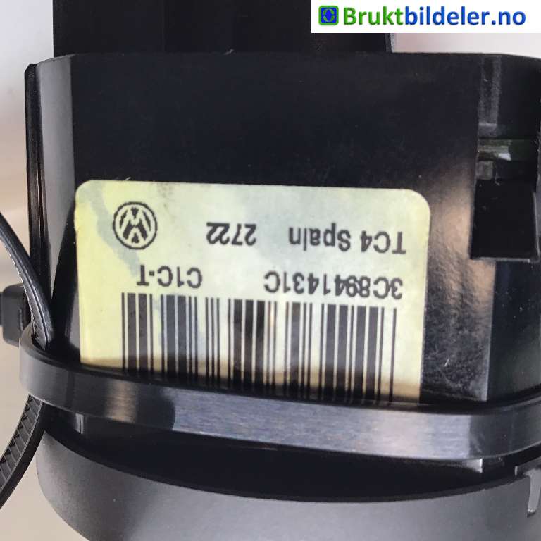 Bryter lys til VW Transporter / Caravelle 2009-2015 (Fase 2) (T5) (T5) (VOLKSWAGEN|3C8 941 431 C|)