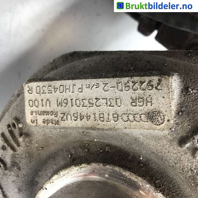 Turbo til VW Transporter / Caravelle 2009-2015 (Fase 2) (T5) (T5) (VOLKSWAGEN|03L 253 016 M|GTB1446VZ|)