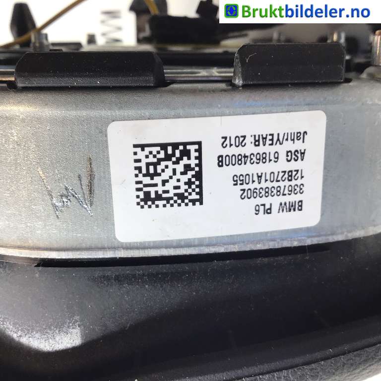 Airbag rattpute til BMW 5-Serie 2010-2017 (F10/F11) (F10/F11) (BMW|33 67 8 383 902|12B2701A1055|)