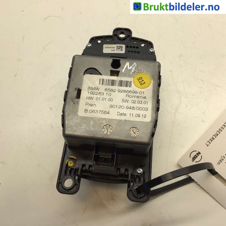 Bryter diverse til BMW 5-Serie 2010-2017 (F10/F11) (F10/F11) (BMW|65 82 9 286 699|192263-10|)