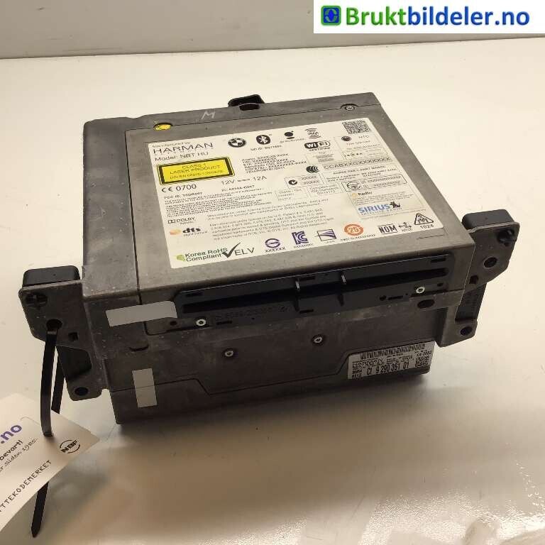 Bilstereo til BMW 5-Serie, 2010-2017 (F10/F11) (F10/F11) (BMW|65 12 9 290 361)
