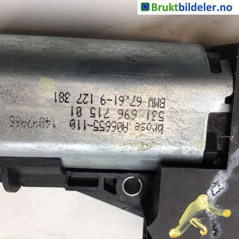 Takluke motor til BMW 5-Serie 2010-2017 (F10/F11) (F10/F11) (BMW|67 61 9 127 381|531 696 715 01|)