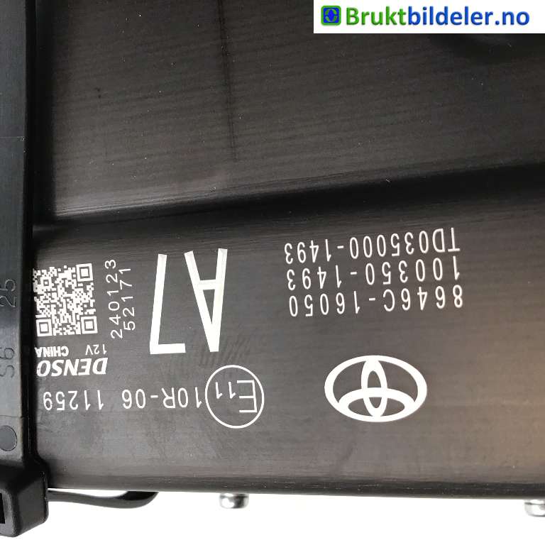 Sensor radar til Toyota Corolla Cross 2022-->>  (TOYOTA|8646C-16050|100350-1493|)