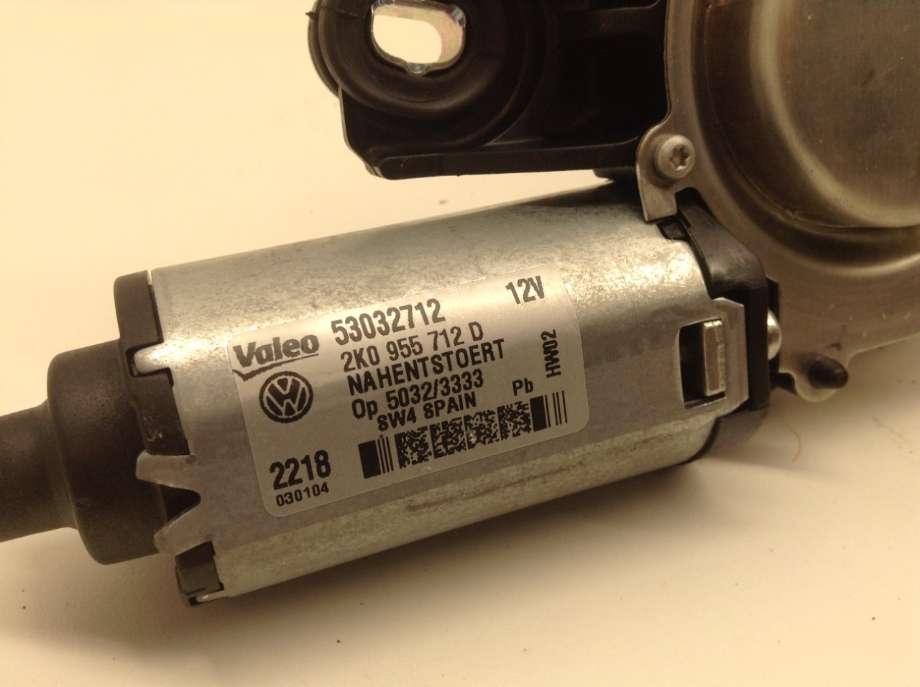 Viskermotor bakrute til VW Caddy 2015-2020 (Type III, Fase 3)  (VOLKSWAGEN|2K0 955 712 D|53032712|)