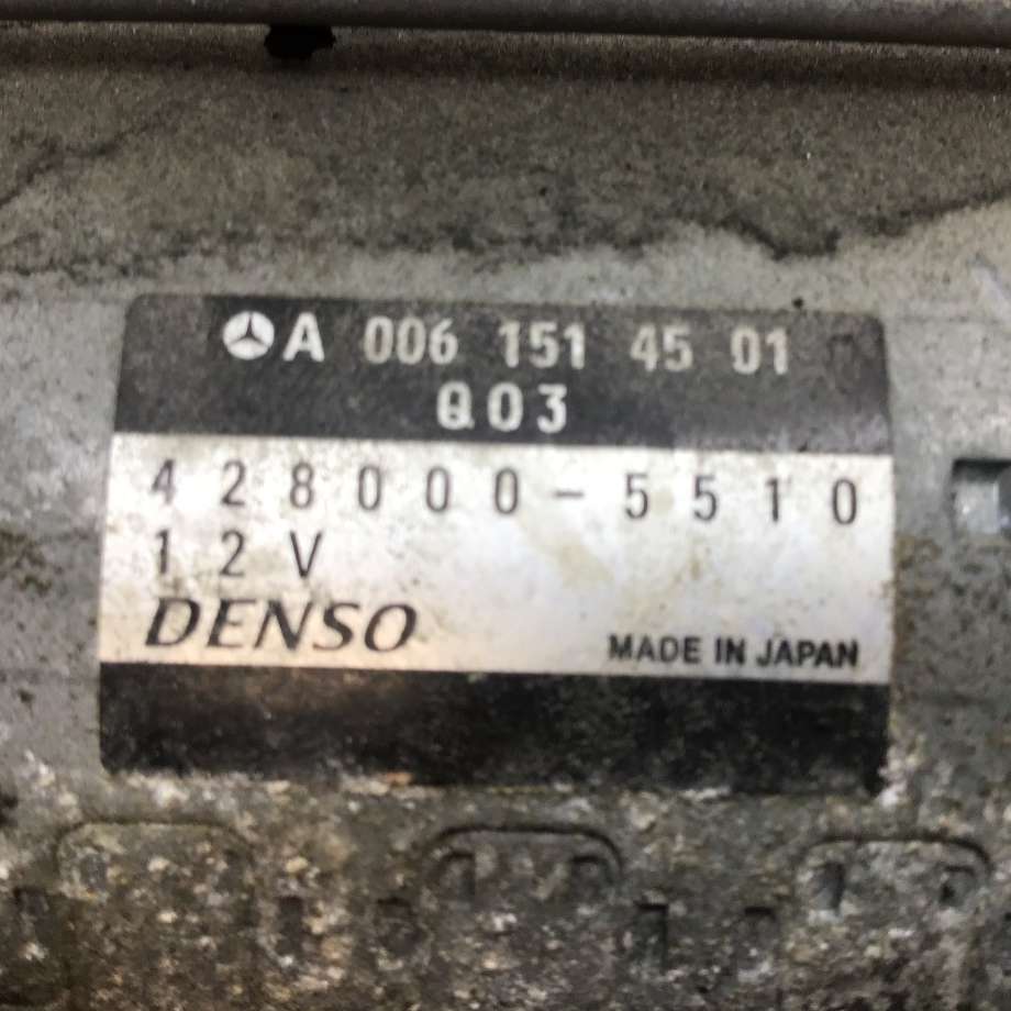 Starter diesel til Mercedes E-Klasse 2009-2013 (Fase 1) (W212) (W212) (MERCEDES|A 006 151 45 01|428000-5510|)