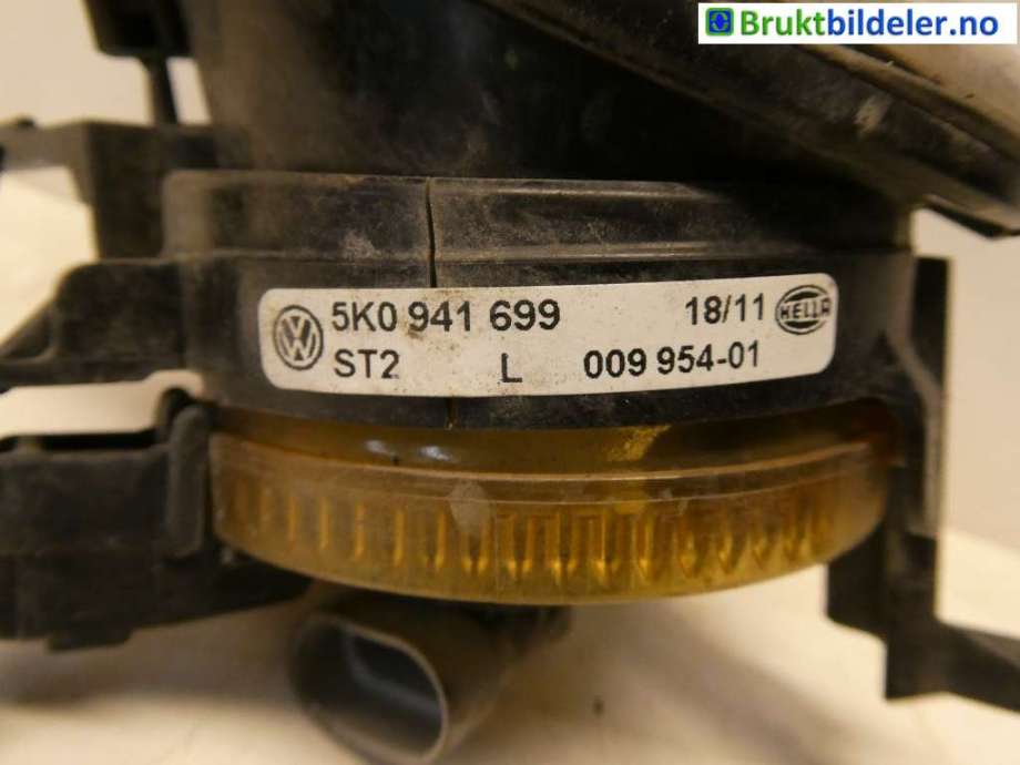 Tåkelykt venstre foran til VW Golf VI 2008-2012  (VOLKSWAGEN|5K0 941 699|009 954-01|)
