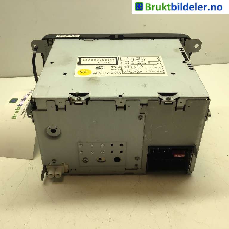 Bilstereo til VW Golf V, Combi 2003-2008  (VOLKSWAGEN|1K0 035 186 AA|7 647 201 360|)