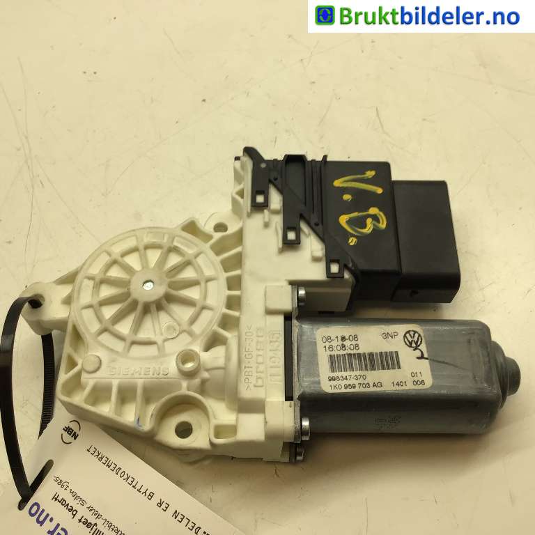 Ruteheis venstre bak til VW Golf V, Combi 2003-2008  (VOLKSWAGEN|1K0 959 703 AG|960093-100|)