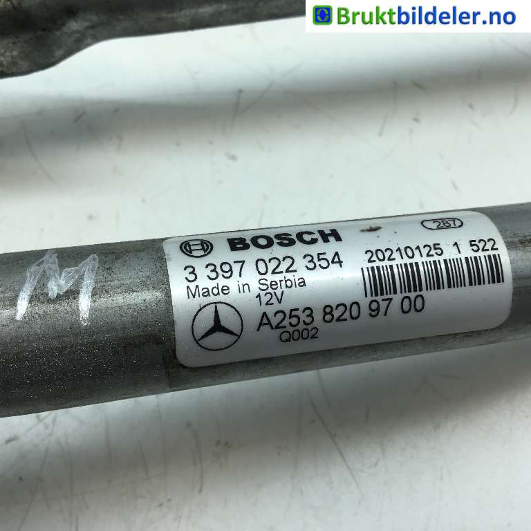 Viskeroverføring til Mercedes EQC 2019-->>  (MERCEDES|A 253 820 97 00|3 397 022 354|)