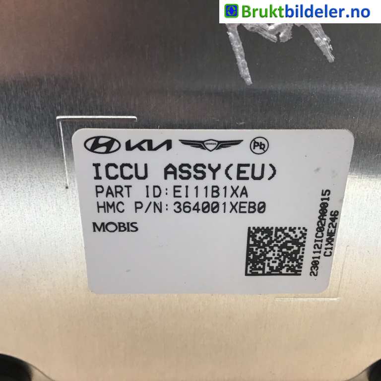 Batterilader (OBC - On Board Charger) til Hyundai Ioniq 6 2023-->>  (HYUNDAI|36400-1XEB0|E111B1XA|)
