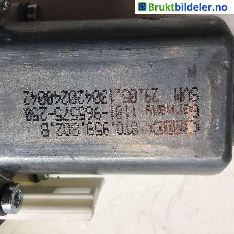 Ruteheis høyre foran til Audi A5 2007-2016 (Type I) (AUDI|8T0 959 802 B|1101-965575-250|)