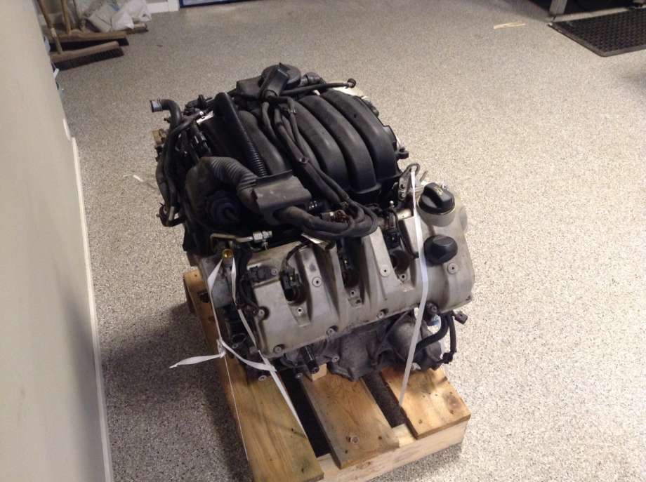 Motor bensin til Porsche Panamera 2009-2017 (Type I) (970) (970) (PORSCHE|946 100 940 60|M4640|)
