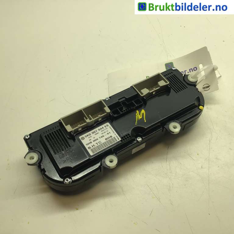 Varmeapparat betjening til VW Golf VI 2008-2012  (VOLKSWAGEN|5K0 907 044 ES|5HB 009 746-61|)