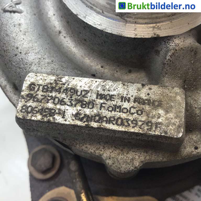 Turbo til Ford Mondeo 2011-2014 (Type IV, Fase 2)  (FORD|9M5Q-6K682-BB|GTB1449VZ|9677063780)