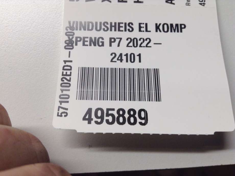 Ruteheis venstre bak til XPeng P7 2021-->> (XPENG|5710103ED1-00-04|)