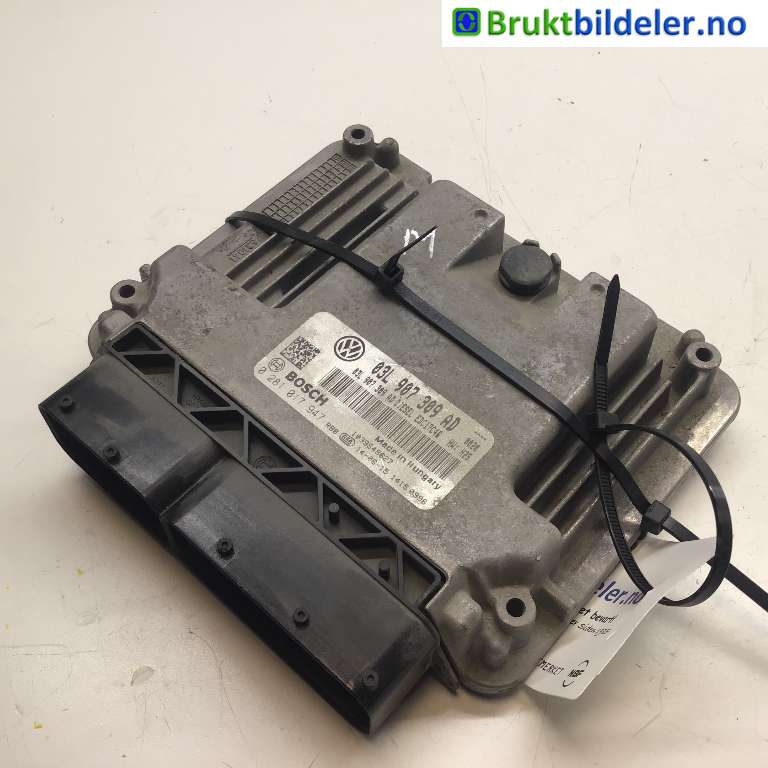 Styreenhet motor til VW Caddy, 2010-2015 (Type III, Fase 2)  (VOLKSWAGEN|03L 907 309 AD)