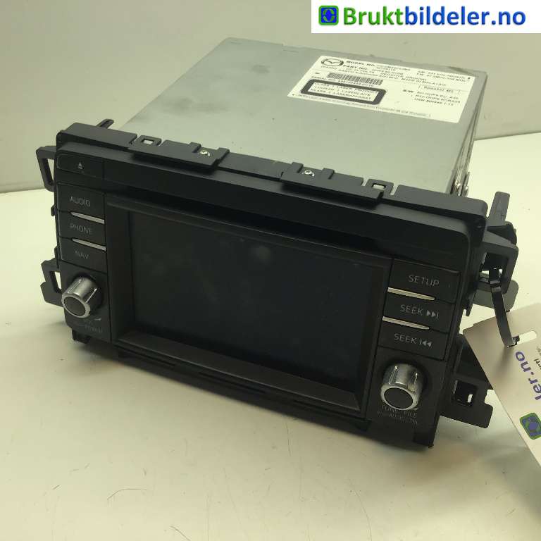 Bilstereo til Mazda 6, 2013-2015 (Type III, Fase 1)  (MAZDA|SH-GHP9-EC 25A)