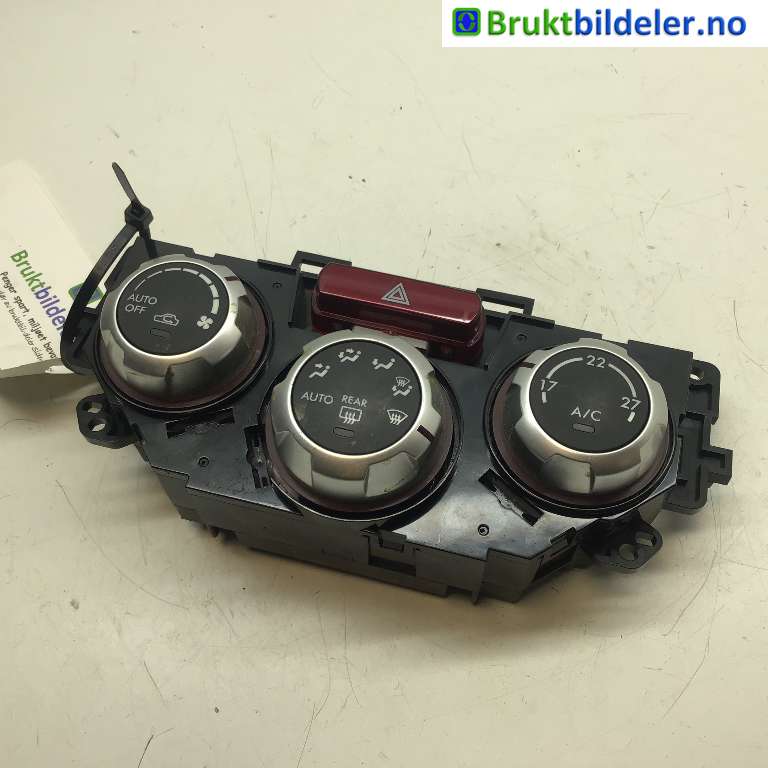Varmeapparat betjening til Subaru Forester 2008-2013 (Type III) (SUBARU|72311SC060|T1007170D B|)