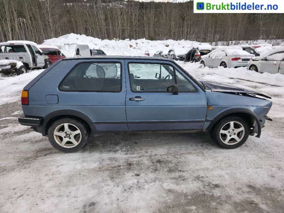 Dør høyre 2dørs til VW Golf II, 1984-1991  (VOLKSWAGEN|)