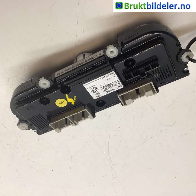 Varmeapparat betjening til VW Passat 2011-2015 (B7) (B7) (VOLKSWAGEN|3AA 907 044 BQ|5HB 011 257-81|)