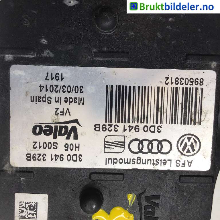 Styreenhet xenon/ballast til VW Passat 2011-2015 (B7) (B7) (VOLKSWAGEN|3D0 941 329 B|89503912|)