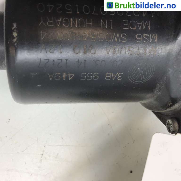 Viskermotor frontrute til VW Passat 2011-2015 (B7) (B7) (VOLKSWAGEN|3AB 955 419 A|)