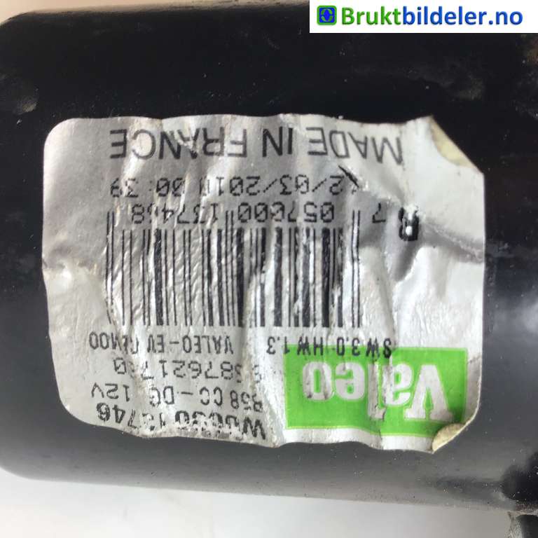 Viskermotor frontrute til Citroën C4, Picasso 2006-2013 (Type I)  (CITROEN|6405 NG|)